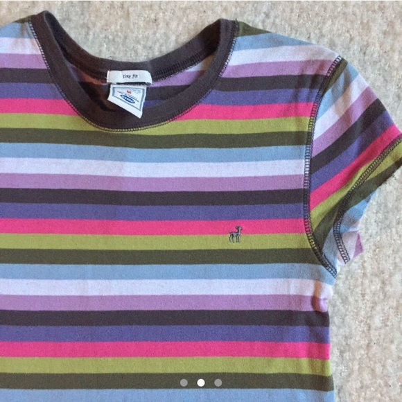 🌈 Rainbow Striped Tee - Picture 2 of 3